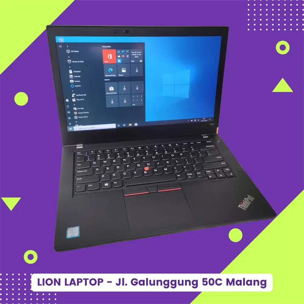 RAM 8GB Core i5 gen 8 Lenovo Thinkpad T480 [02|10]