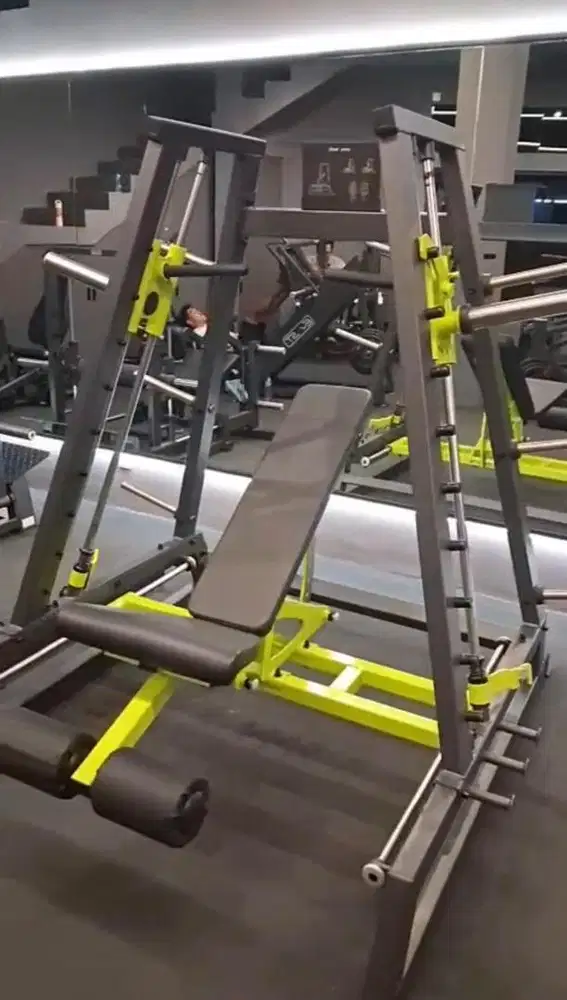 Jual alat gym smitch machine incline press