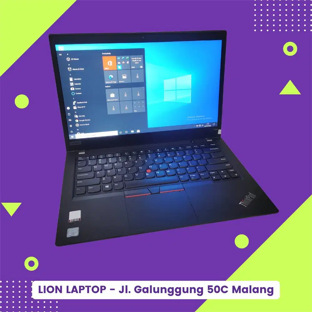 Core i7 gen 8 RAM 8GB SSD 256 Lenovo Thinkpad T490 [02|10]