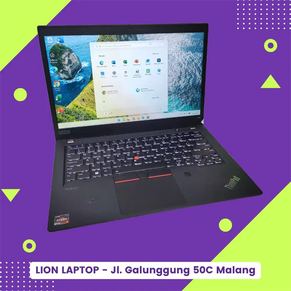 RAM 16GB Ryzen 7 PRO 5850U Lenovo Thinkpad T14 [02|10]