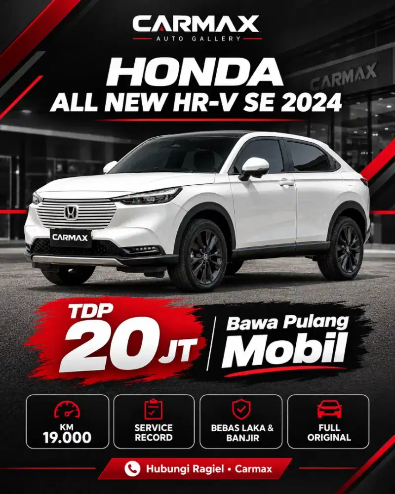 Honda All New HR-V Se 2024 Istimewah!