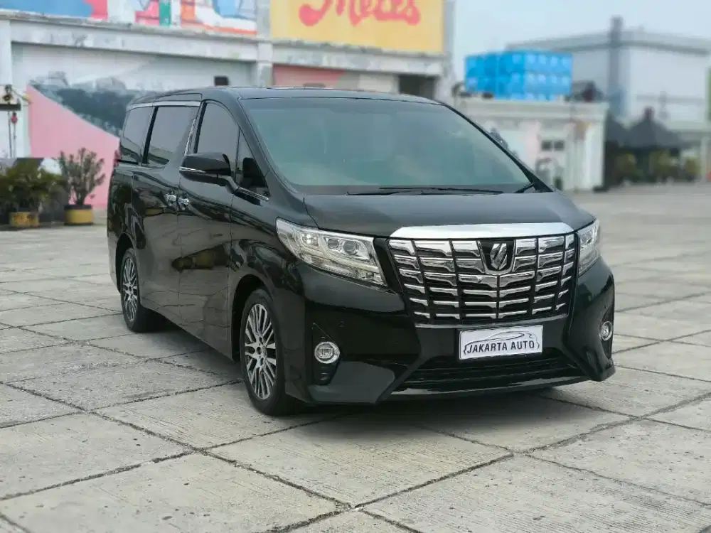 [KM 40RB] ALPHARD 2015 G ATPM RECORD RESMI BERGARANSI KM ASLI 2016