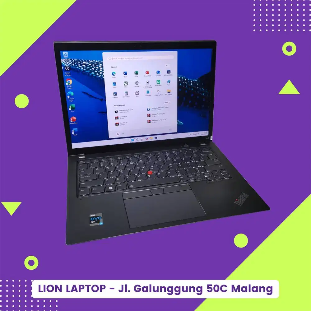 RAM 16GB i5 Gen 11 Body Auminium Lenovo Thinkpad X13 [02|10]