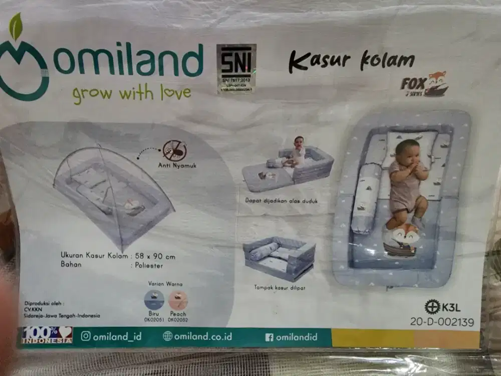 Kasur Kolam Bayi Omiland Baru