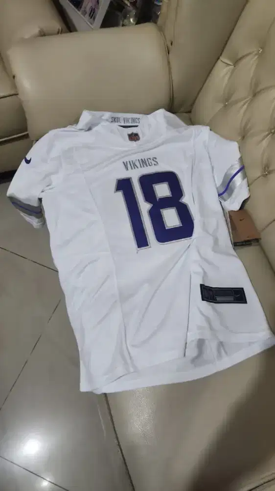 JERSEY NFL VIKINGS JUSTIN JEFFERSON SIZE M