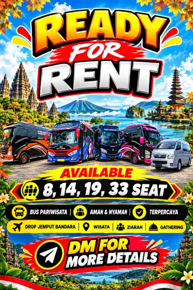 Ready Sewa : • HIACE • HIACE LUXURY • ELF LONG • MEDIUM BUS •