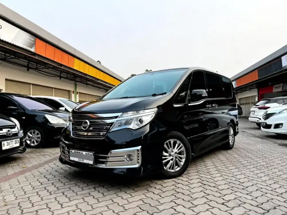DP 5 JT NISSAN SERENA HWS AUTECH AT 2016 XTRONIC CVT BLACK