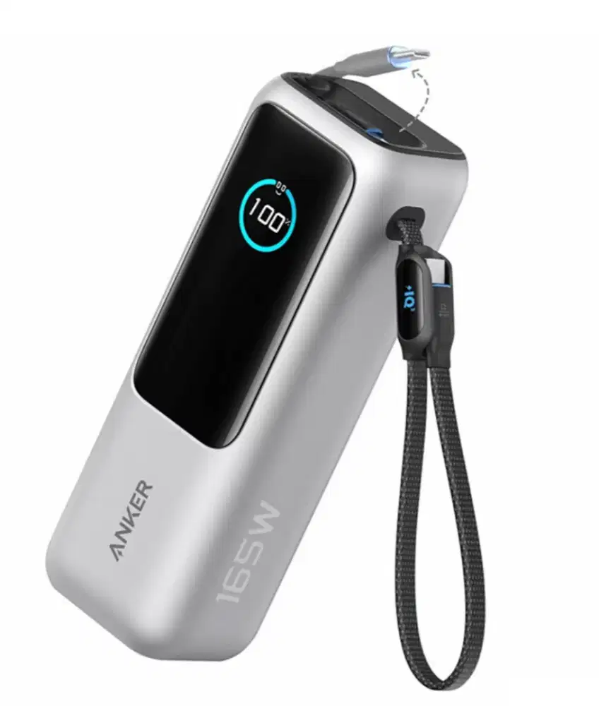 Anker Smart Digital Display Touch Laptop Power Bank 25.000mAh 165W