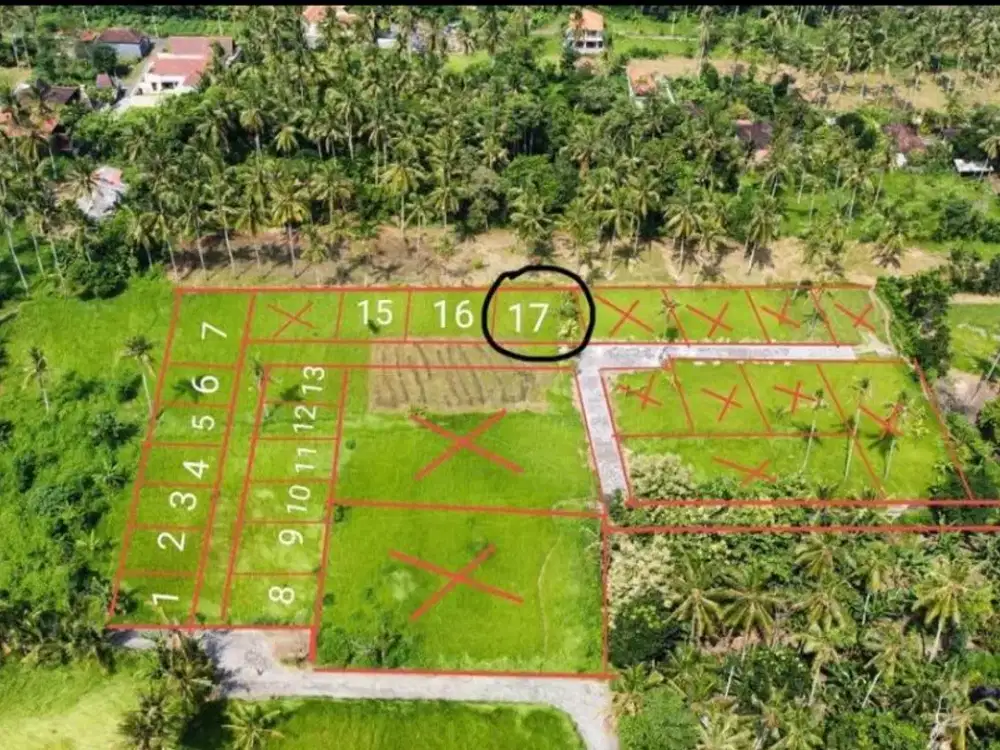 Tanah Premium Siap Bangun di Kawasan Villa di Silungan Lodtunduh Ubud