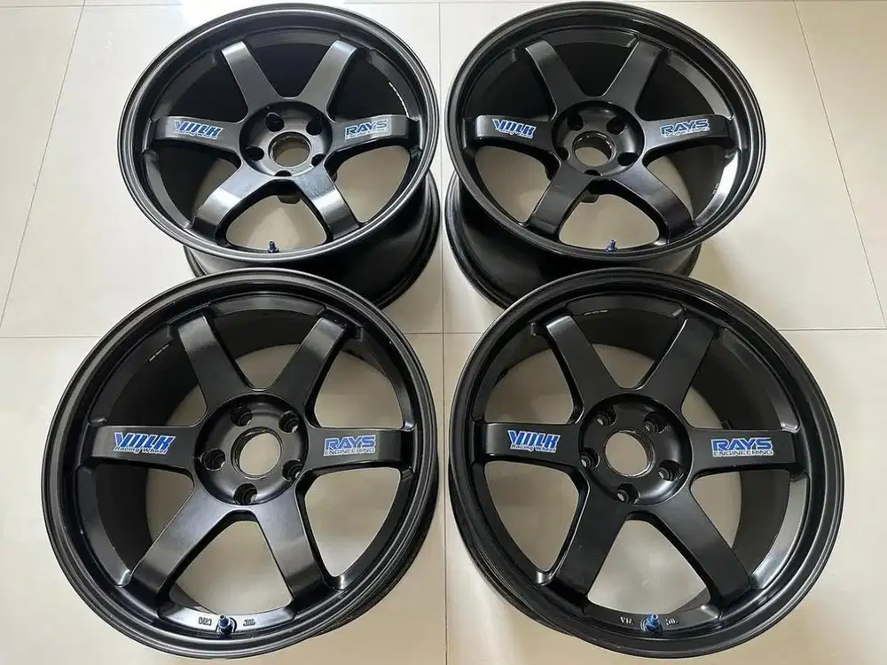 Japan Rays TE37 Ring 18 5x114 5x112 Velg Original Ori Jepang JDM R18