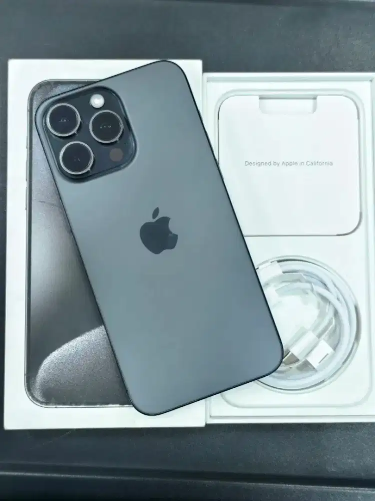 iphone 15 pro 128 ibox fullset mulus no minus