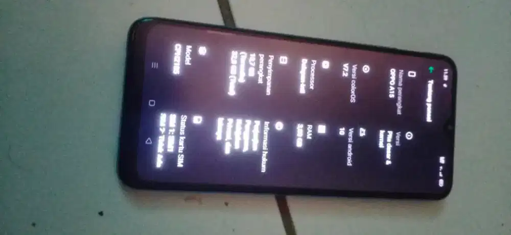 Jual Oppo A15 mulus