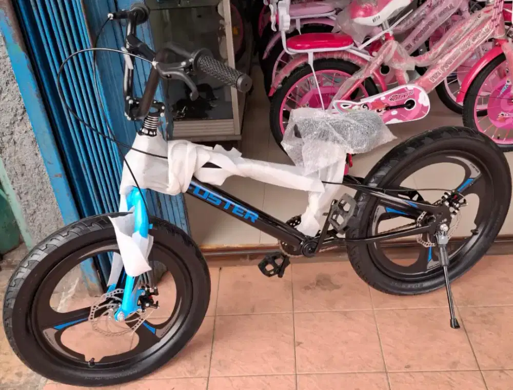 Sepeda BMX 20 FOSTER ( VELG RACING ) ( BAN JUMBO 3.0 ) ( REM CAKRAM )