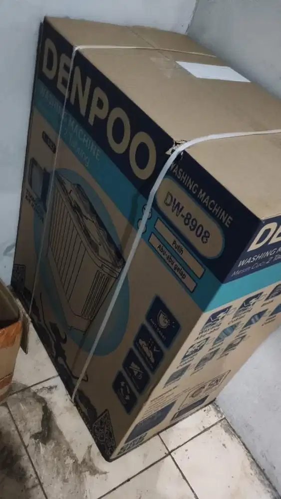 MESIN CUCI DENPO DW 8908
