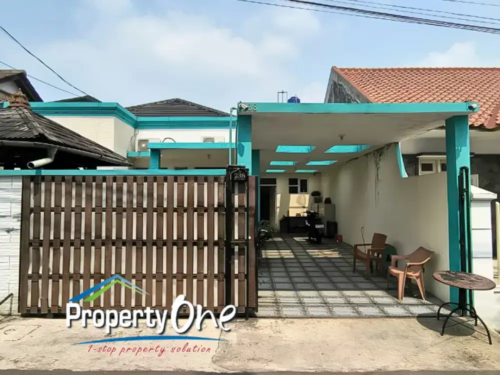 Jual Rumah Semi Furnished 2 Lantai di Bukit Nusa Indah, Lokasi Strategis Hanya 5 Menit ke KRL Sudimara & Dekat Akses Tol Bintaro / BSD