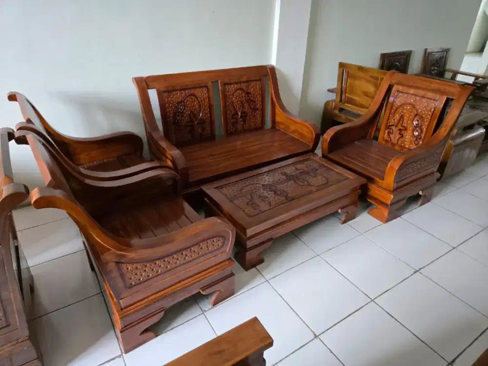 Kursi tamu minimalis 2111+meja