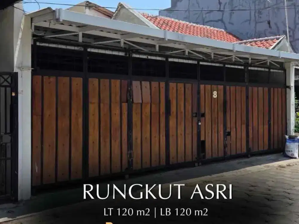 Jual rumah Hitunga tanah rungkut asri 120 m2