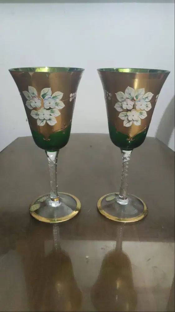 gelas goblet bohemia