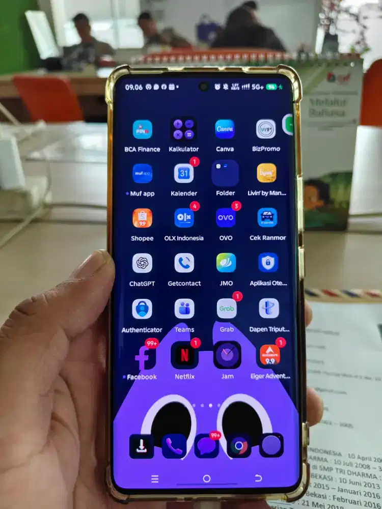 HP Tecno Curve 5G on Garansi
