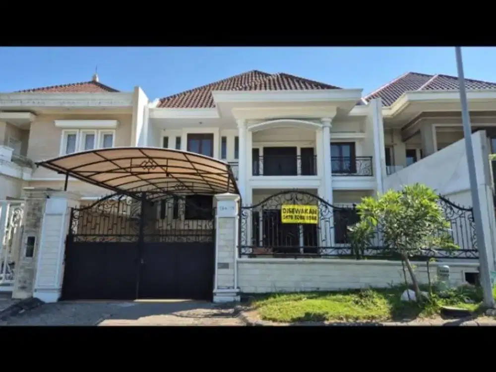 Disewakan Rumah Komersial Citraland Surabaya | Nol Jalan Raya | Cocok Bank, Showroom, Restoran & Kantor di Surabaya