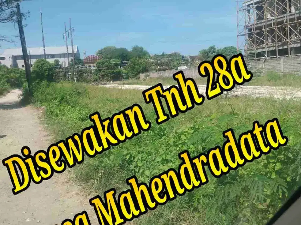 Disewakan Tanah 28a di area jl mahendradata selatan Denpasar Bali