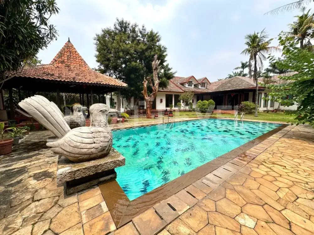 Rumah Kemang Timur Luas 2.613 meter 6 Kamar Tidur 2 Kolam Renang