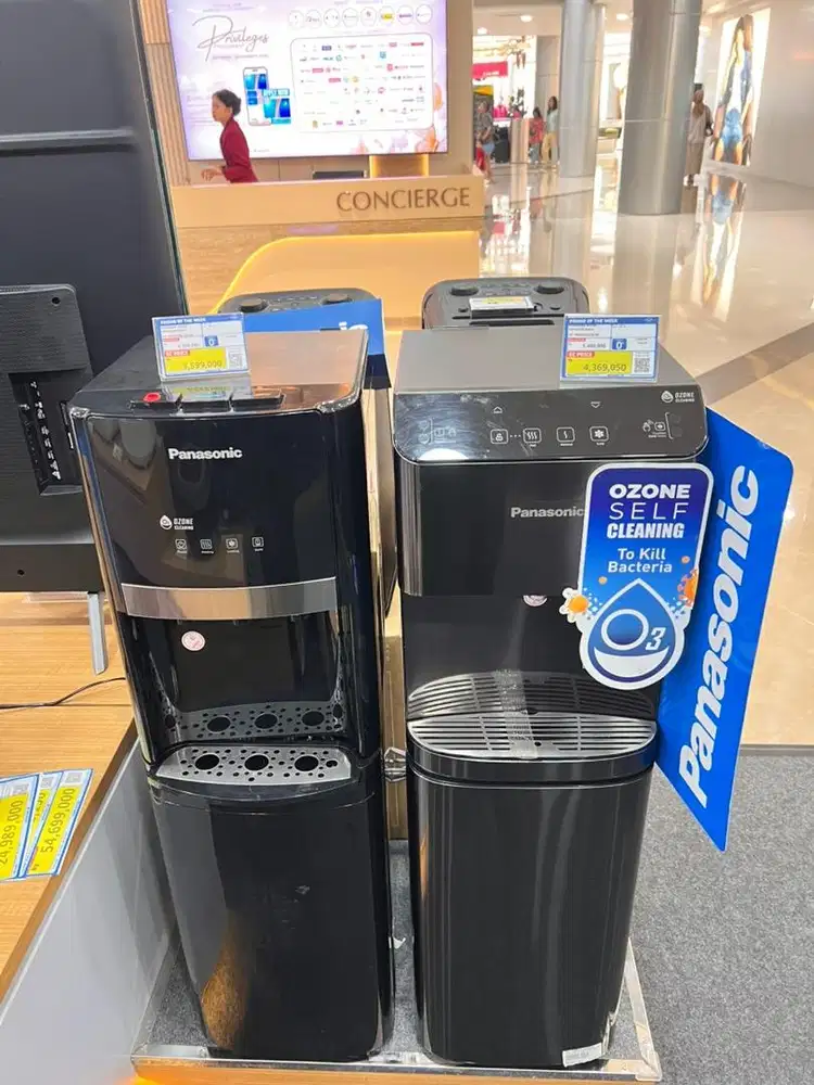 panasonic water dispenser black