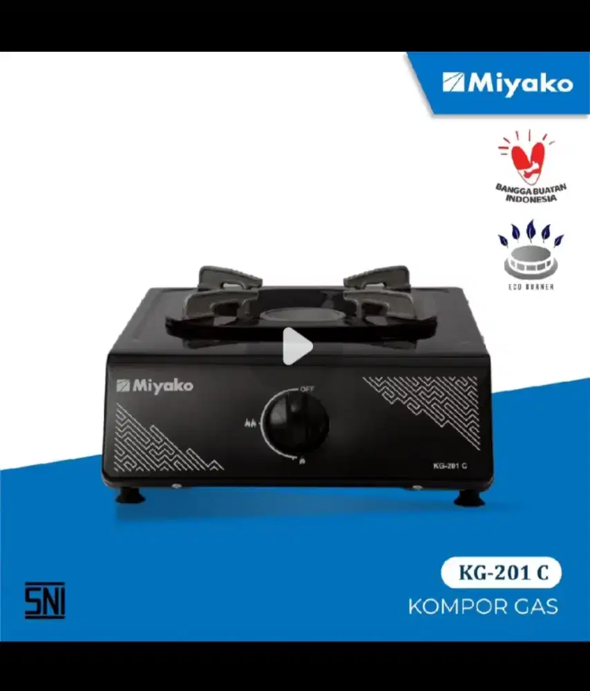 DIJUAL KOMPOR MIYAKO BERSERTA GAS LPG