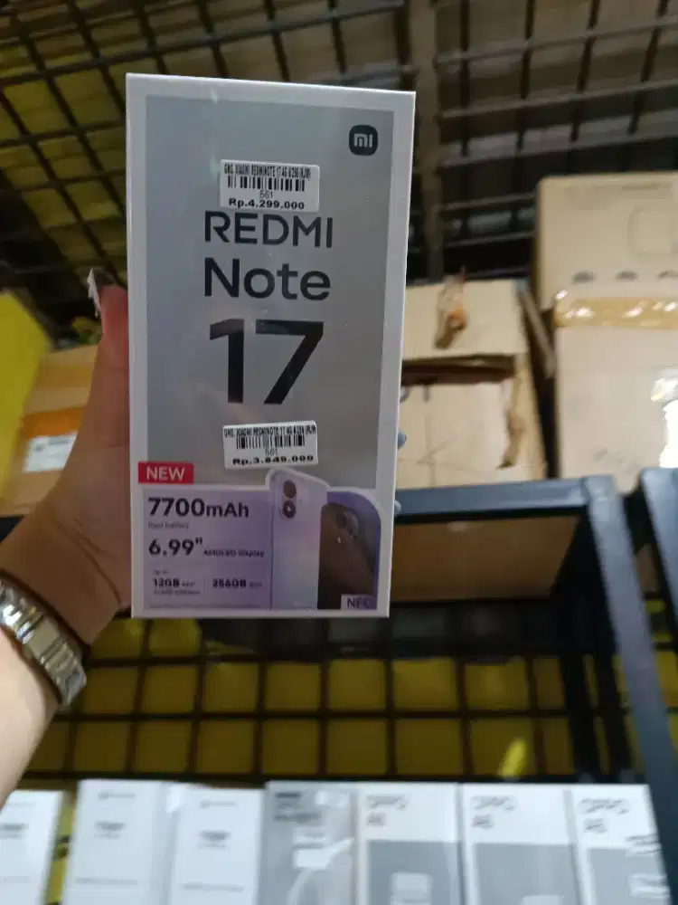 REDMI NOTE 17 4G 6/256 ATLANTIS DAHSYAT