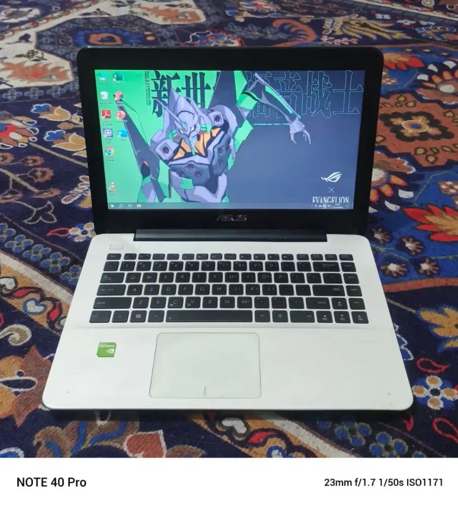 Asus X455L 14inch slim NVIDIA core.i3 gen4 Ram 6GB/hdd500GB bogor