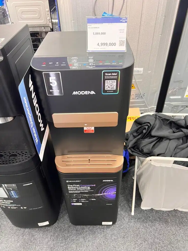 modena water dispenser black