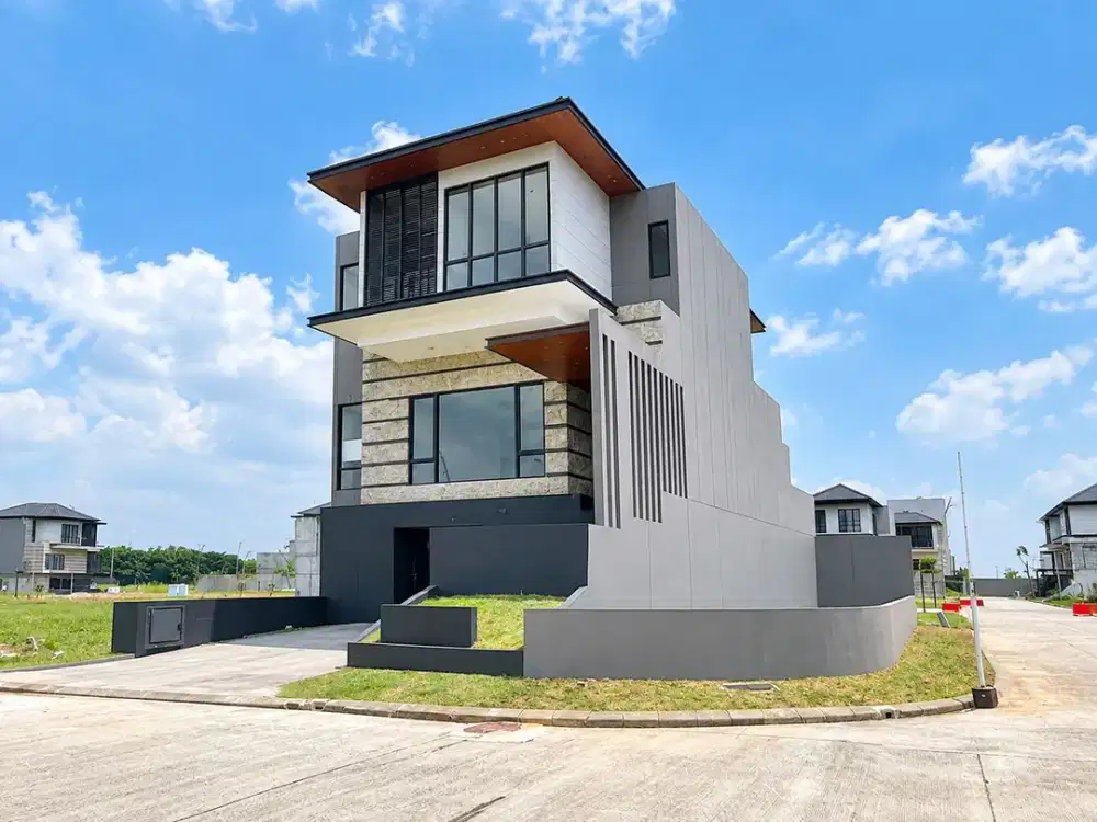 Rumah Cluster Toba Lake Villas Asya 3lt 10x20 282m JGC Jakarta Garden City Cakung