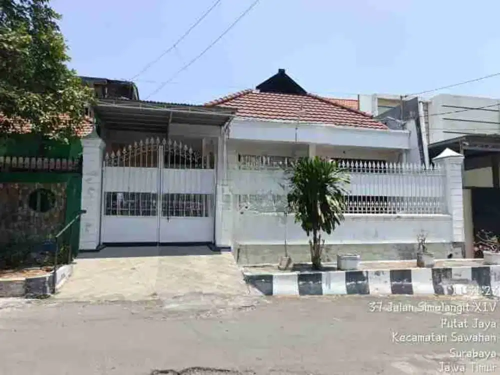 Dijual/disewakan rumah di simolangit Surabaya barat