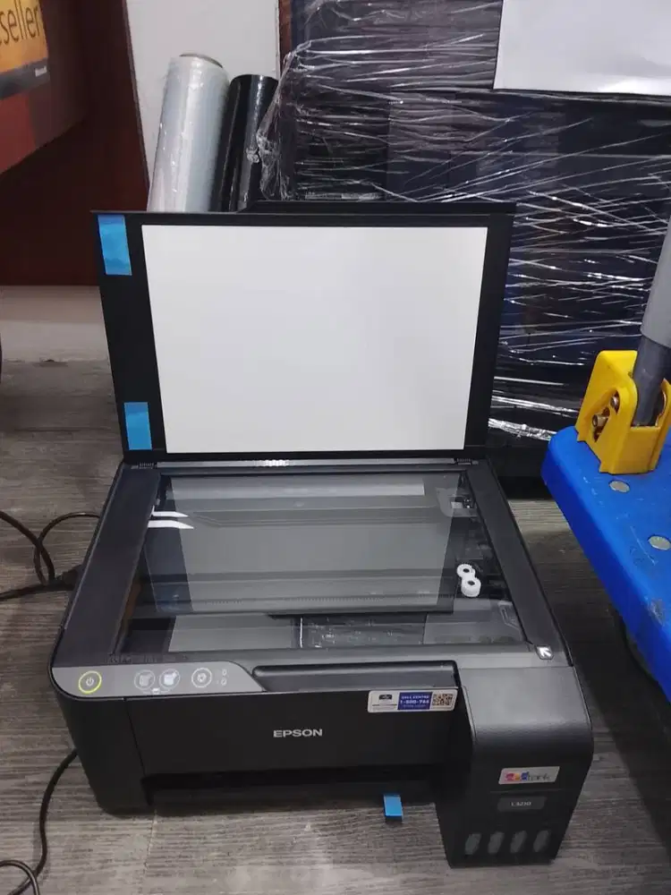 PRINTER EPSON INKJET L3210 BEKAS BOX ORIGINAL, BEKAS FULL TINTA