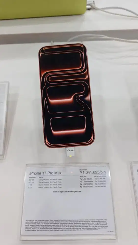 CICILAN IPHONE 17 promax
