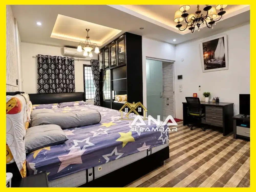 ANA RUMAH SEMI FURNISHED UK 5.2X20.4M DI JELAMBAR