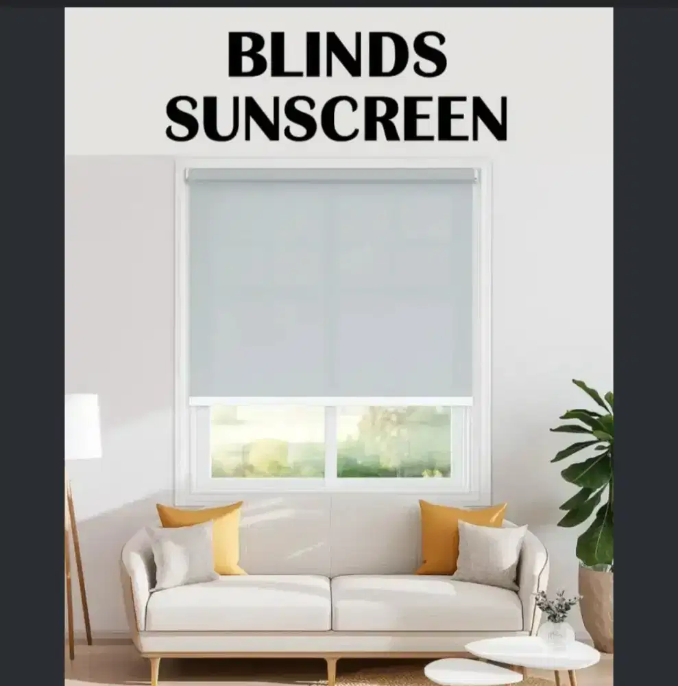 Tukang Roller Blind Panggilan | Blind Outdoor & indoor