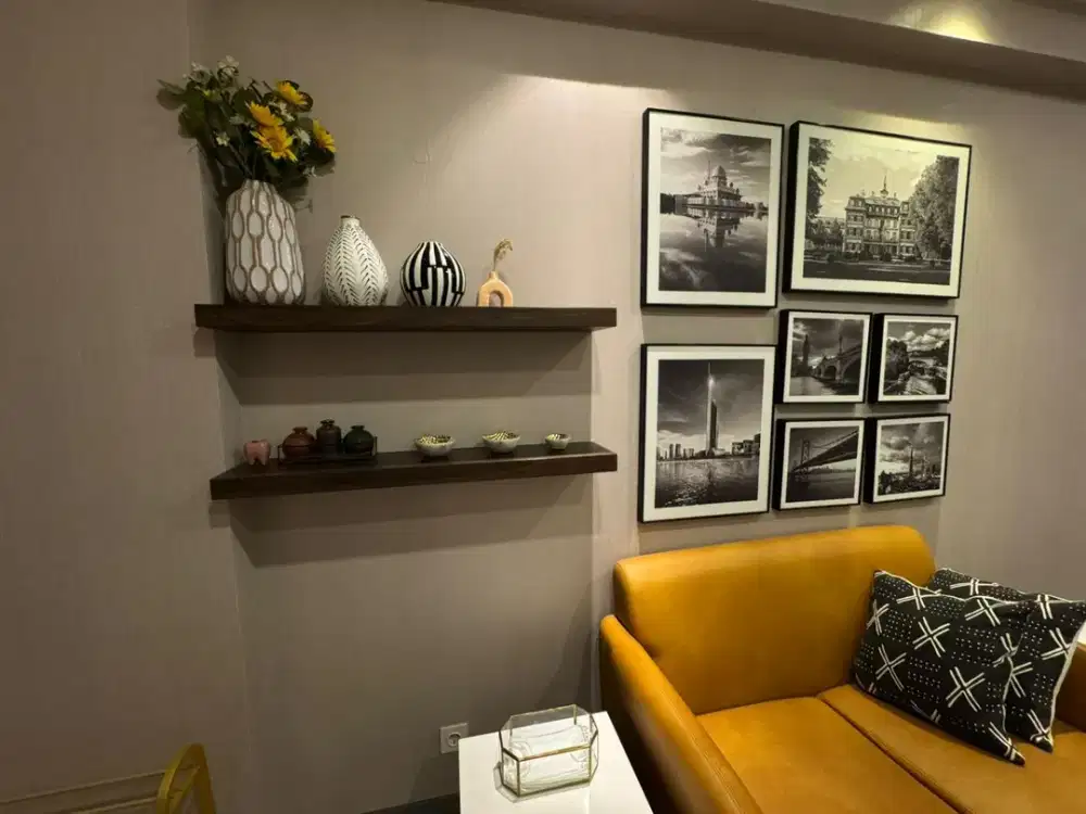 Disewakan Apartement Benson Pakuwon Mall  Full Furnish Mewah Lanta 12 Surabaya barat Wiyung Citraland Surabaya