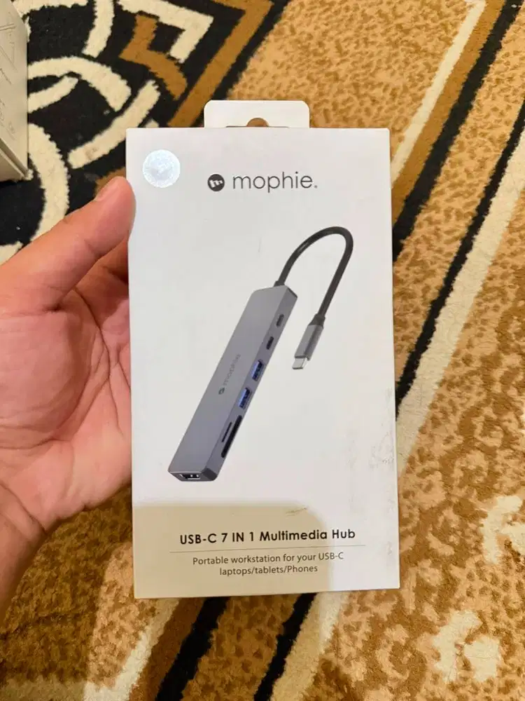 DATA CONVERTER USB-C 7 IN 1 MULTIMEDIA HUB BRAND MOPHIE