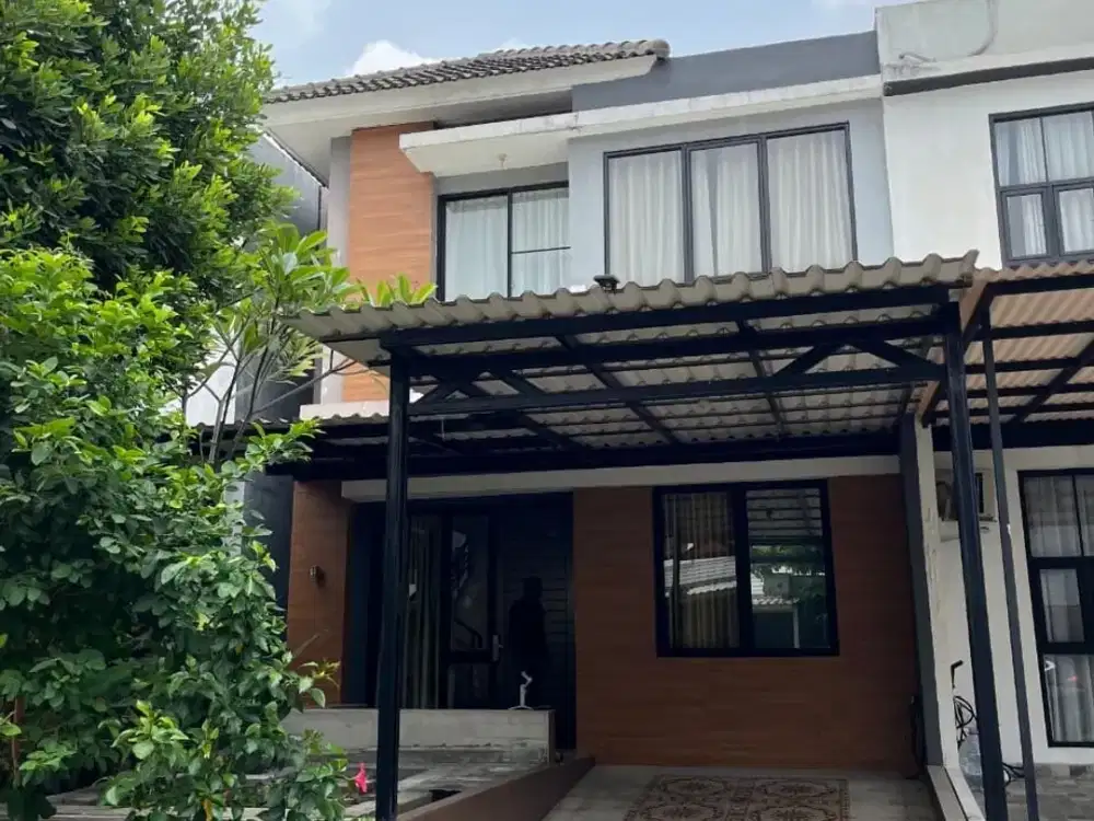 Rumah Modern 2 Lantai Nyaman Furnished di Azalea Gading Serpong