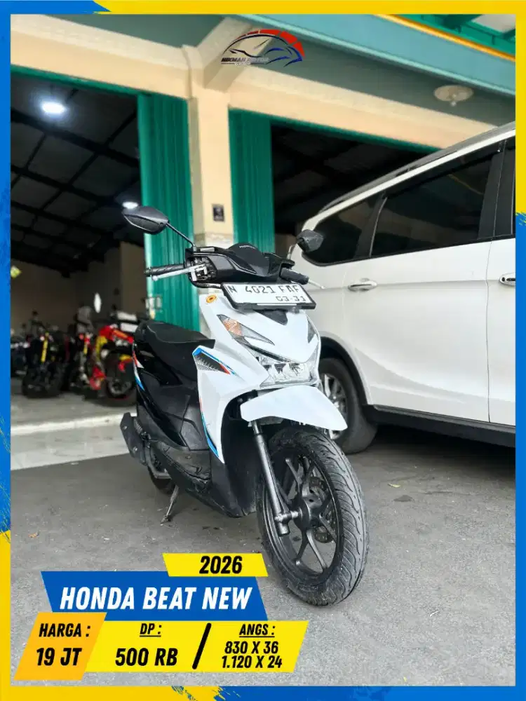 HONDA BEAT NEW 2026 MURAH BERKUALITAS HIKMAH MOTOR KEPUH MALANG