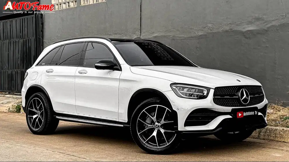 Mercedes Benz GLC200 AMG Line Facelift White On Black NIK 2022