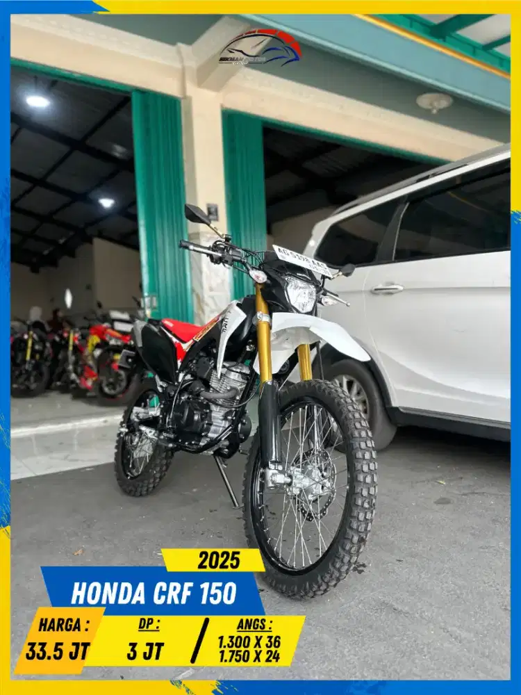 HONDA CRF 150 2025 PLAT AG GASSKEUN BOSSKU HIKMAH MOTOR KEPUH MALANG