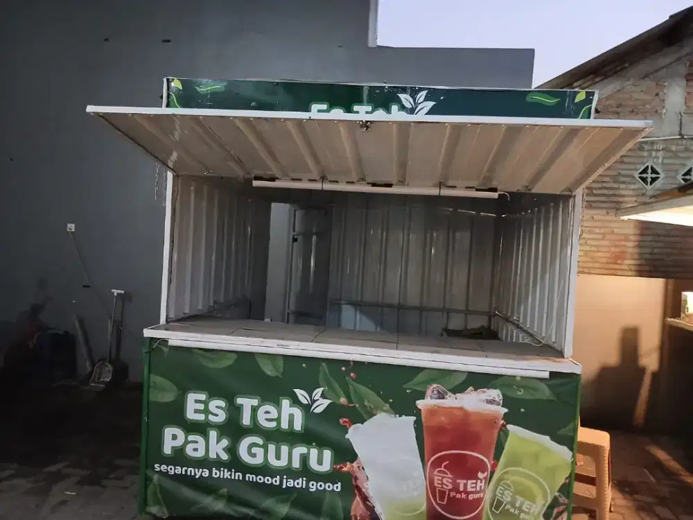 Dijual booth container