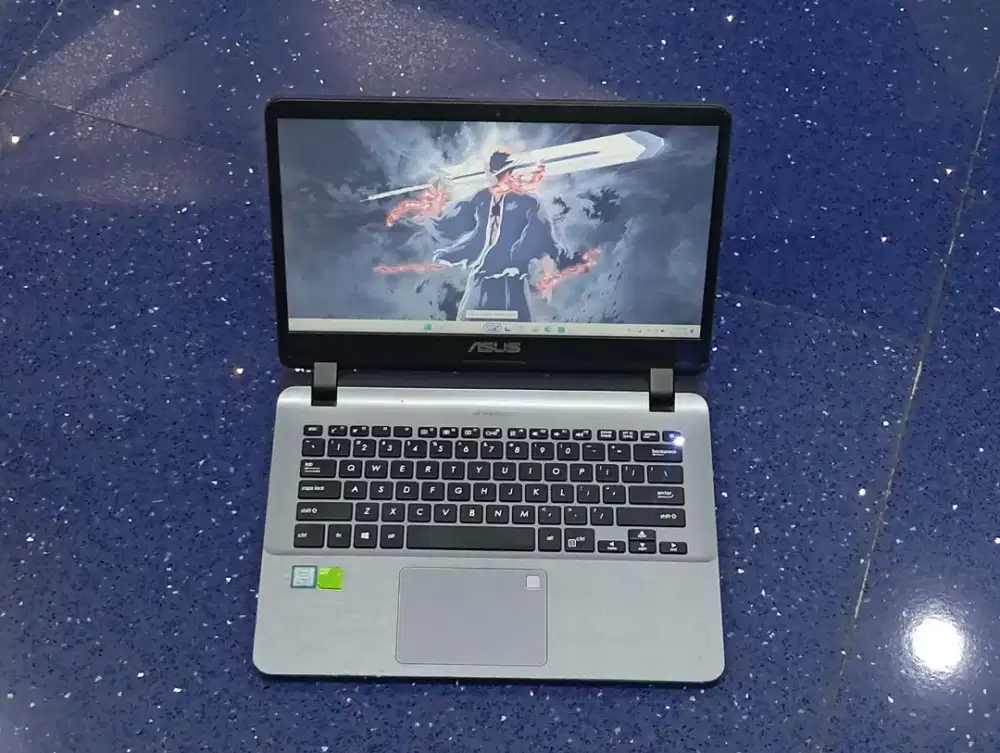 Jual laptop asus x407u Intel core i7-8550u NVIDIA mx130 8/256gb