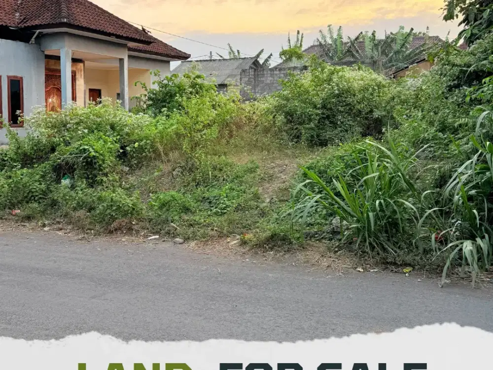 Dijual tanah murah belakang Kampus tehknik udayana, Jimbaran Jln. Lingkar timur Udayana