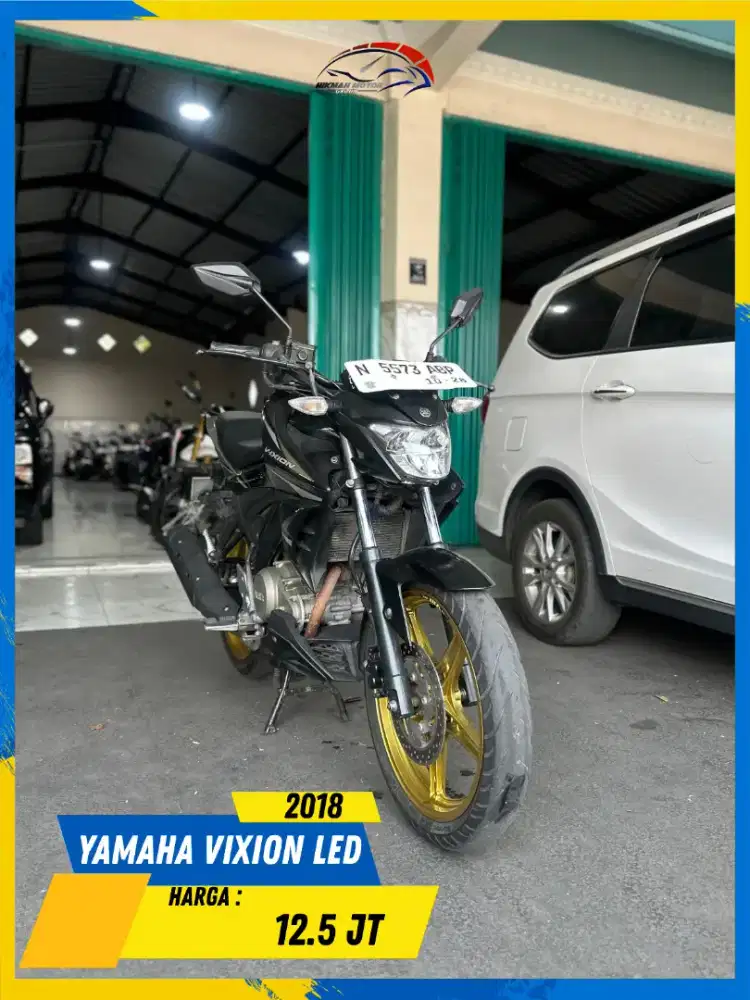 YAMAHA VIXION LED 2018 GASS POLL BOSSKU HIKMAH MOTOR KEPUH MALANG