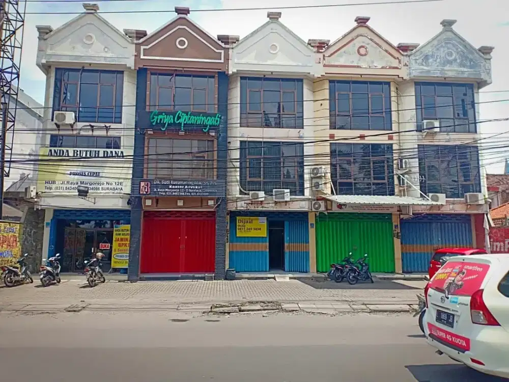 Jual Ruko 3 Lantai raya margorejo surabaya