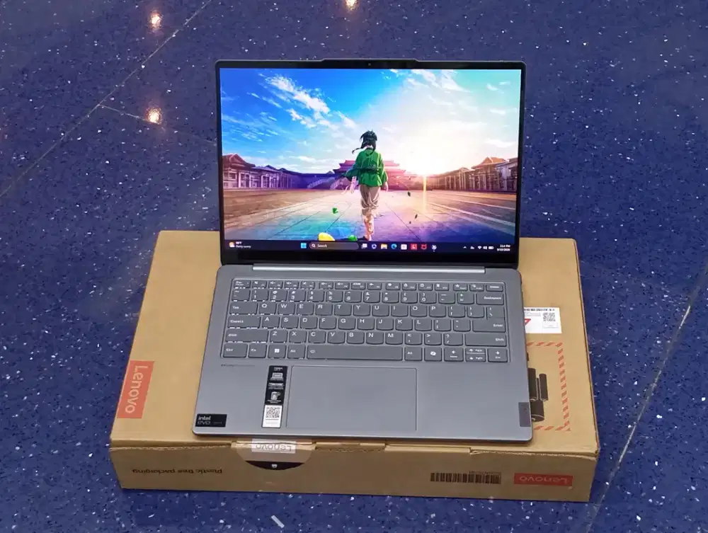 Jual laptop lenovo yoga slim 7i like new baru pemkian 6 bulan