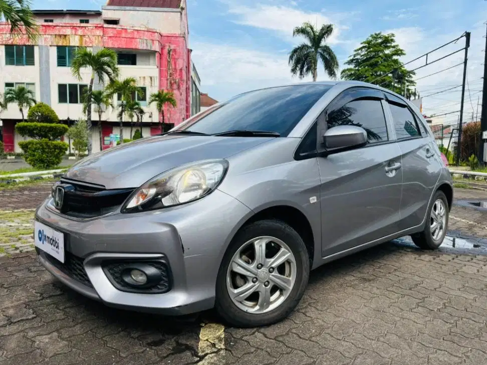Garansi 1 Th - Honda Brio Satya 1.2 E Bensin AT 2017 Abu